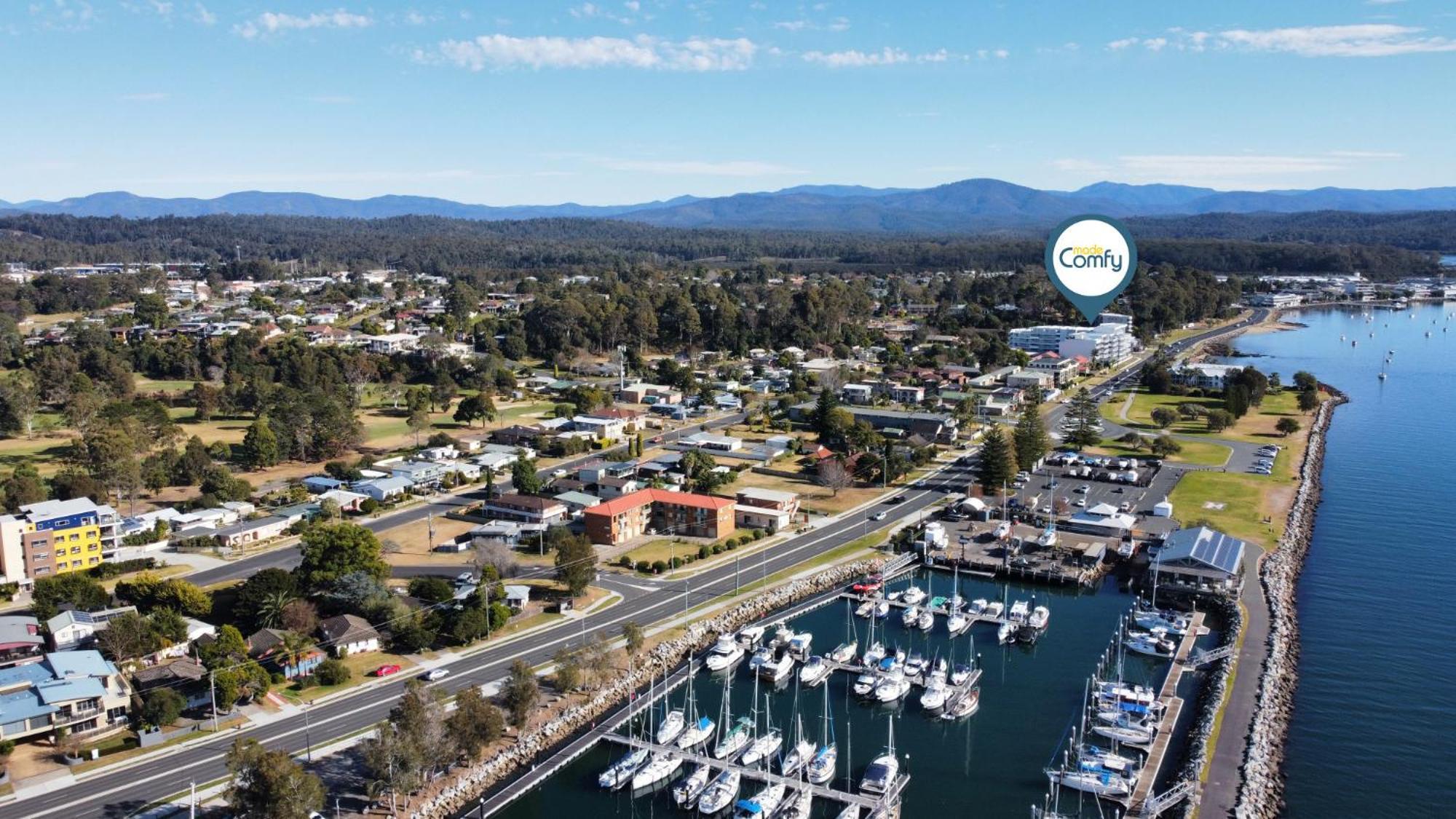 Ferienwohnung Lavish Coastal 2-Bed With Stunning Ocean Views Batemans Bay Exterior foto